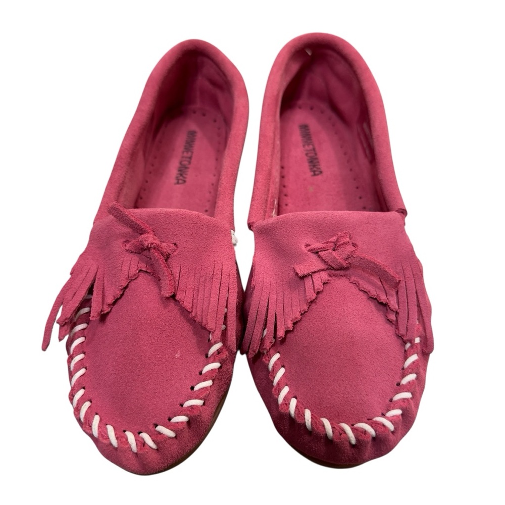 Minnetonka Pink Moccasins